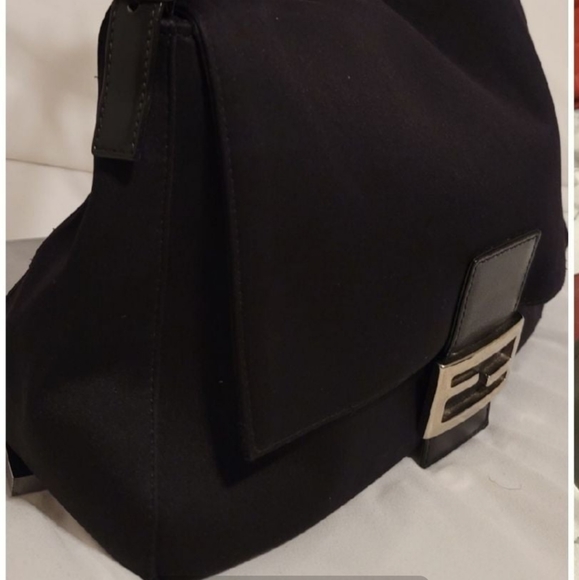 🖤🖤Fendi Neoprene Black Mama Baguette🖤🖤 - Picture 7 of 17